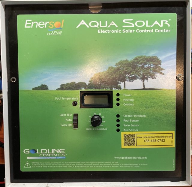 Goldline Aqua Solar control